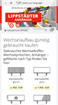 Mobile Screenshot of lippstaedteranhaenger.de